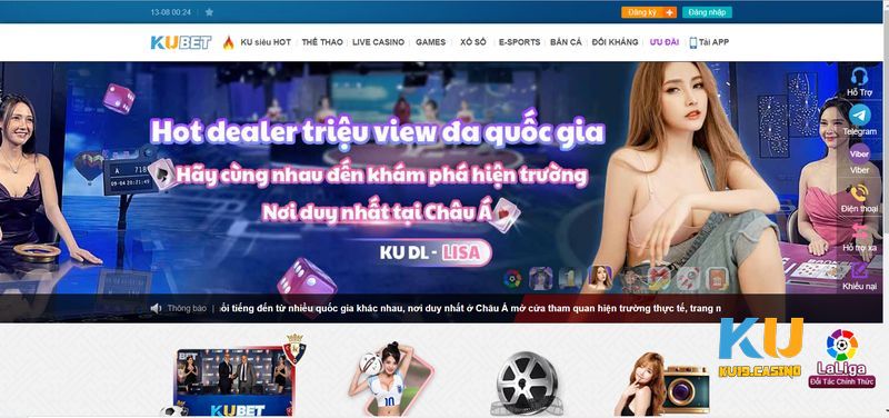 Ku casino trực tuyến còn là một thử thách