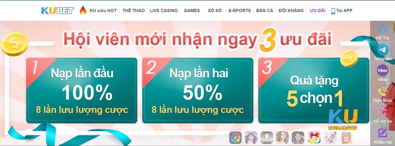 Trang chính thức Ku19 cung cấp thông tin khuyến mãi rõ ràng